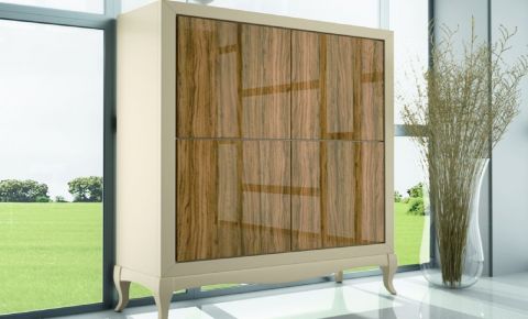Mueble modular rústico 4 puertas